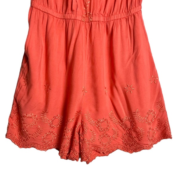 Lauren Conrad Eyelet Romper with Pockets - Picture 9 of 13